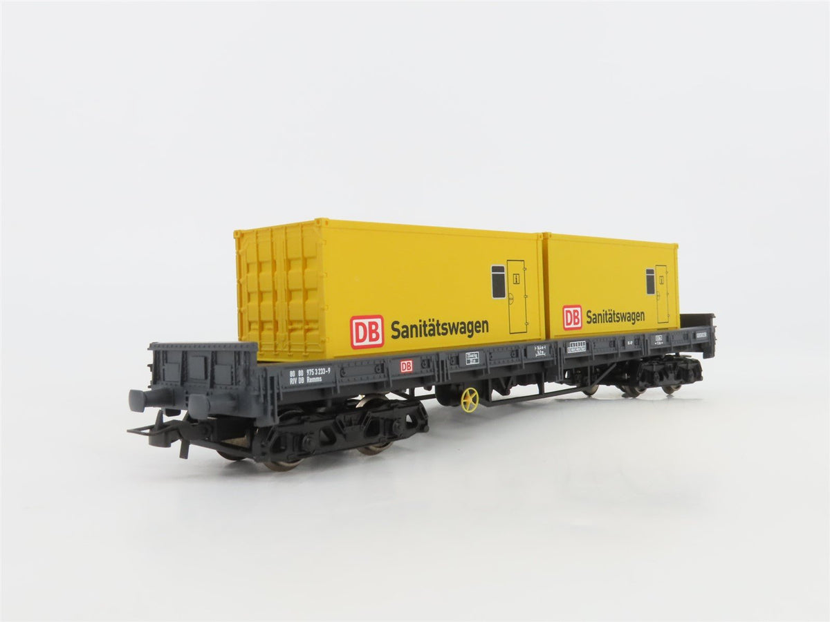 HO Scale Electrotren 6516 K DB Deutsche Bahn Rescue Train Set of 3 Cars
