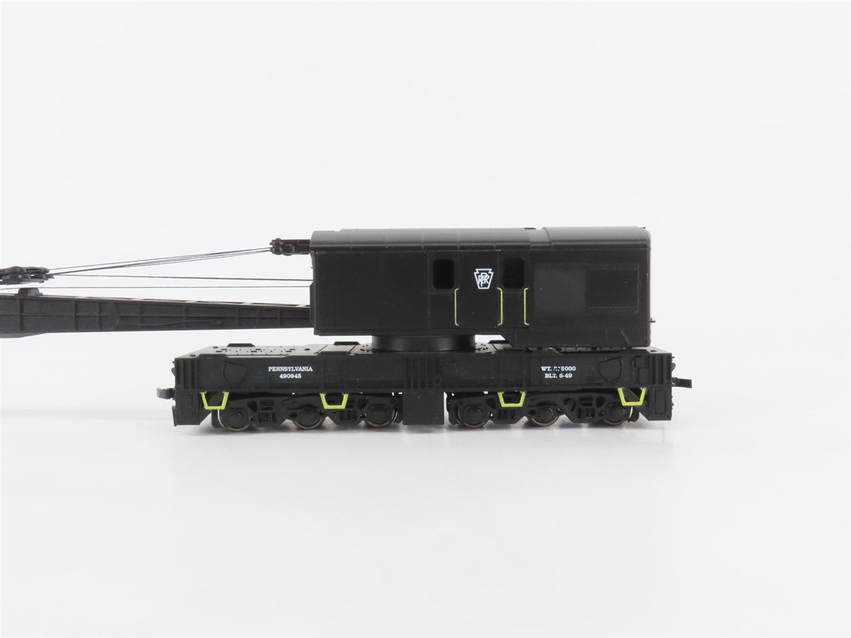 HO Scale Model Power 9176 PRR Pennsylvania Railroad 250 Ton Crane #490945