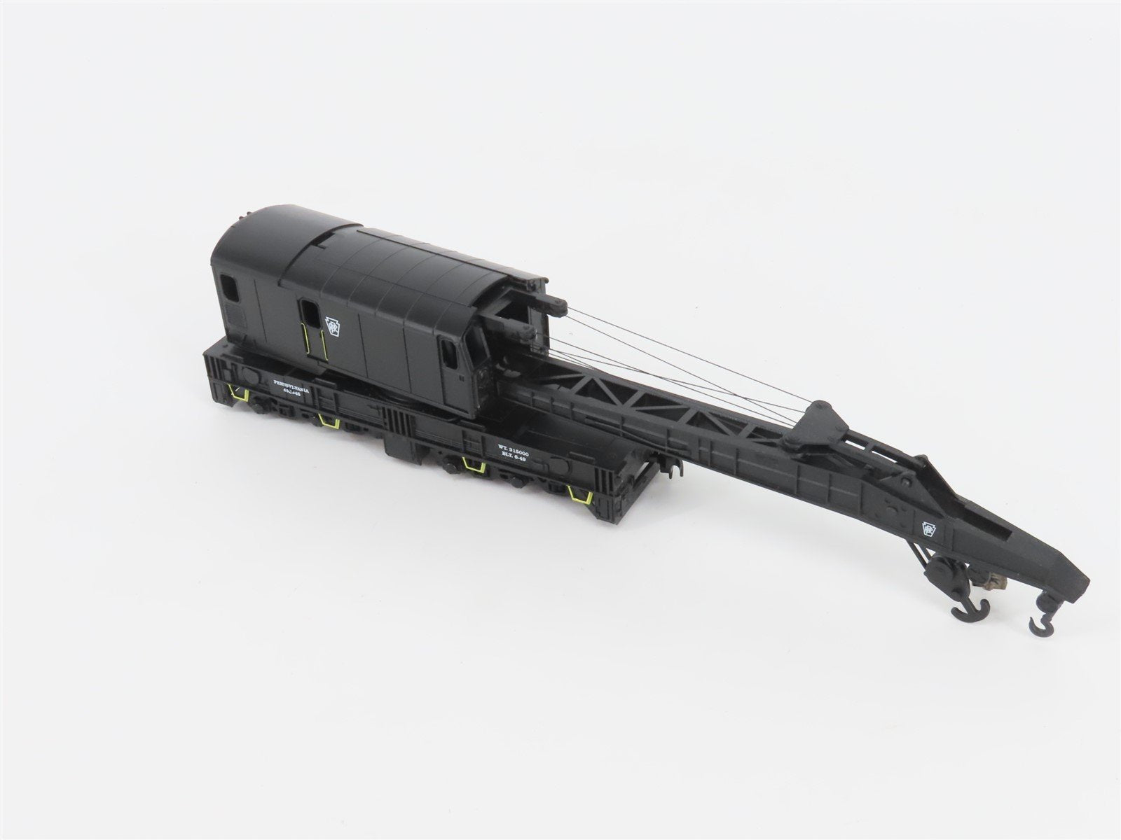 HO Scale Model Power 9176 PRR Pennsylvania Railroad 250 Ton Crane #490945