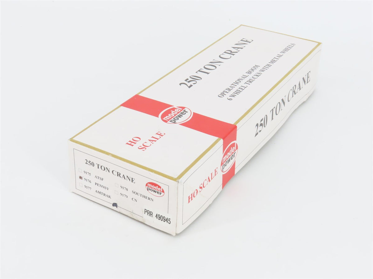 HO Scale Model Power 9176 PRR Pennsylvania Railroad 250 Ton Crane #490945