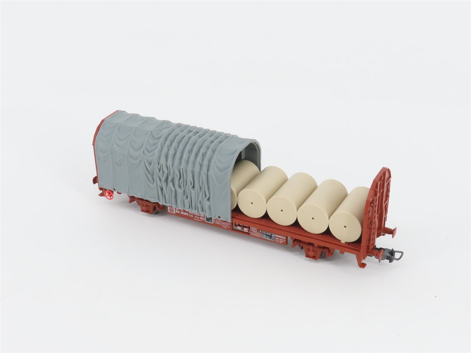 HO Scale Electrotren 1430 RENFE Transfesa Tarpaulin Wagon