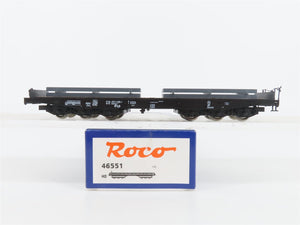 HO Scale Roco 46551 NS Dutch Heavy Duty Flat Car w/ Load