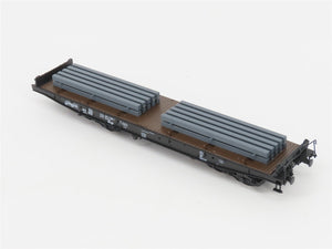 HO Scale Roco 46551 NS Dutch Heavy Duty Flat Car w/ Load