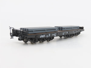 HO Scale Roco 46551 NS Dutch Heavy Duty Flat Car w/ Load