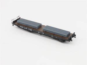 HO Scale Roco 46551 NS Dutch Heavy Duty Flat Car w/ Load