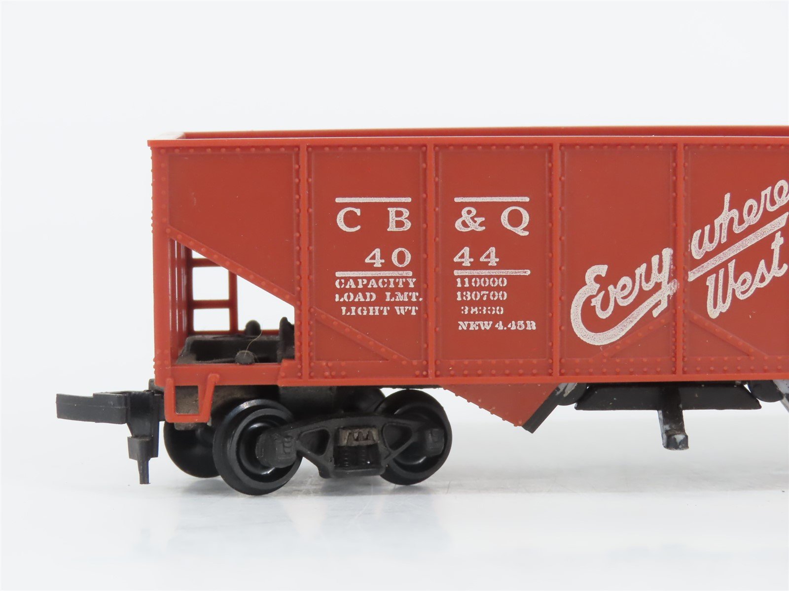 HO Scale Revell T-6100 CB&Q Burlington Operating Hopper Set #4044