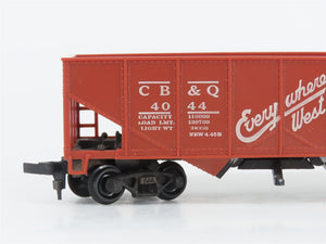 HO Scale Revell T-6100 CB&Q Burlington Operating Hopper Set #4044