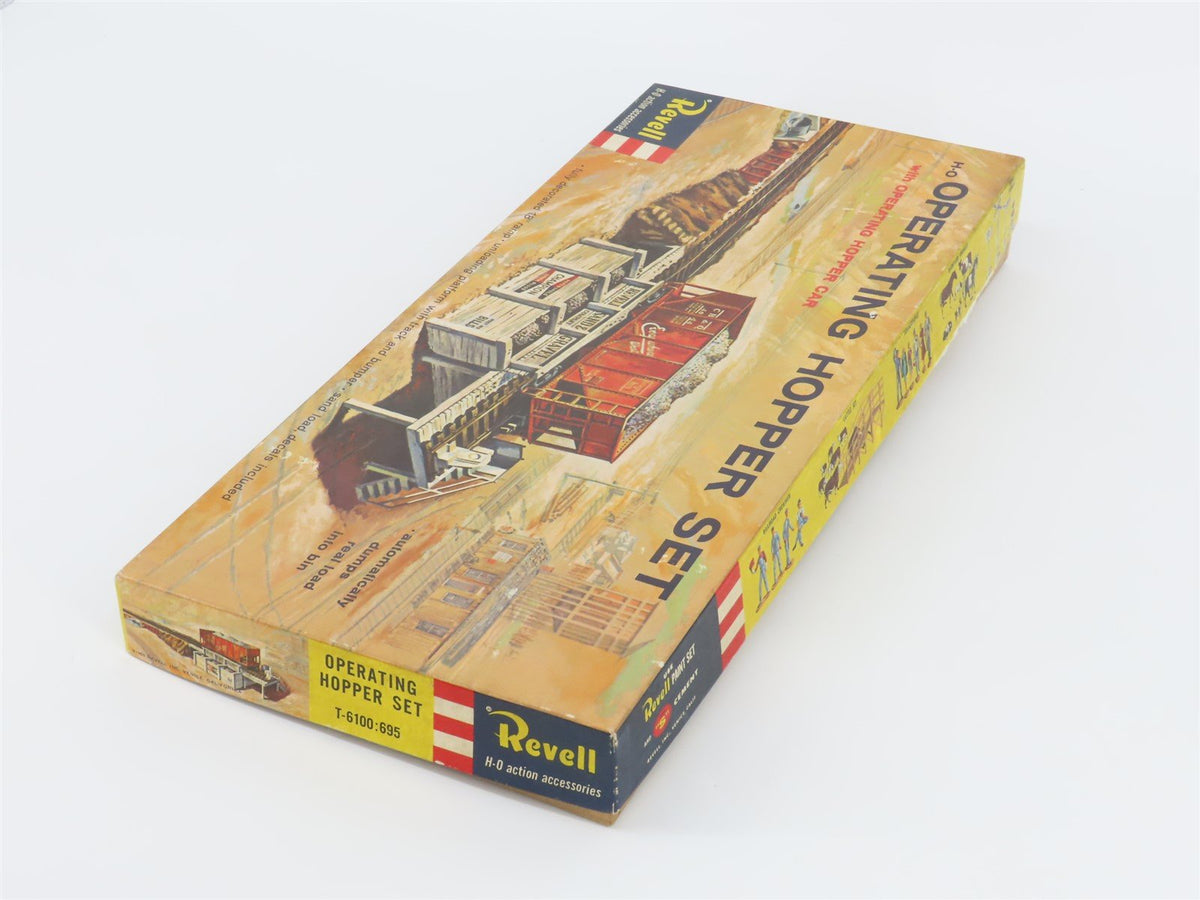 HO Scale Revell T-6100 CB&amp;Q Burlington Operating Hopper Set #4044