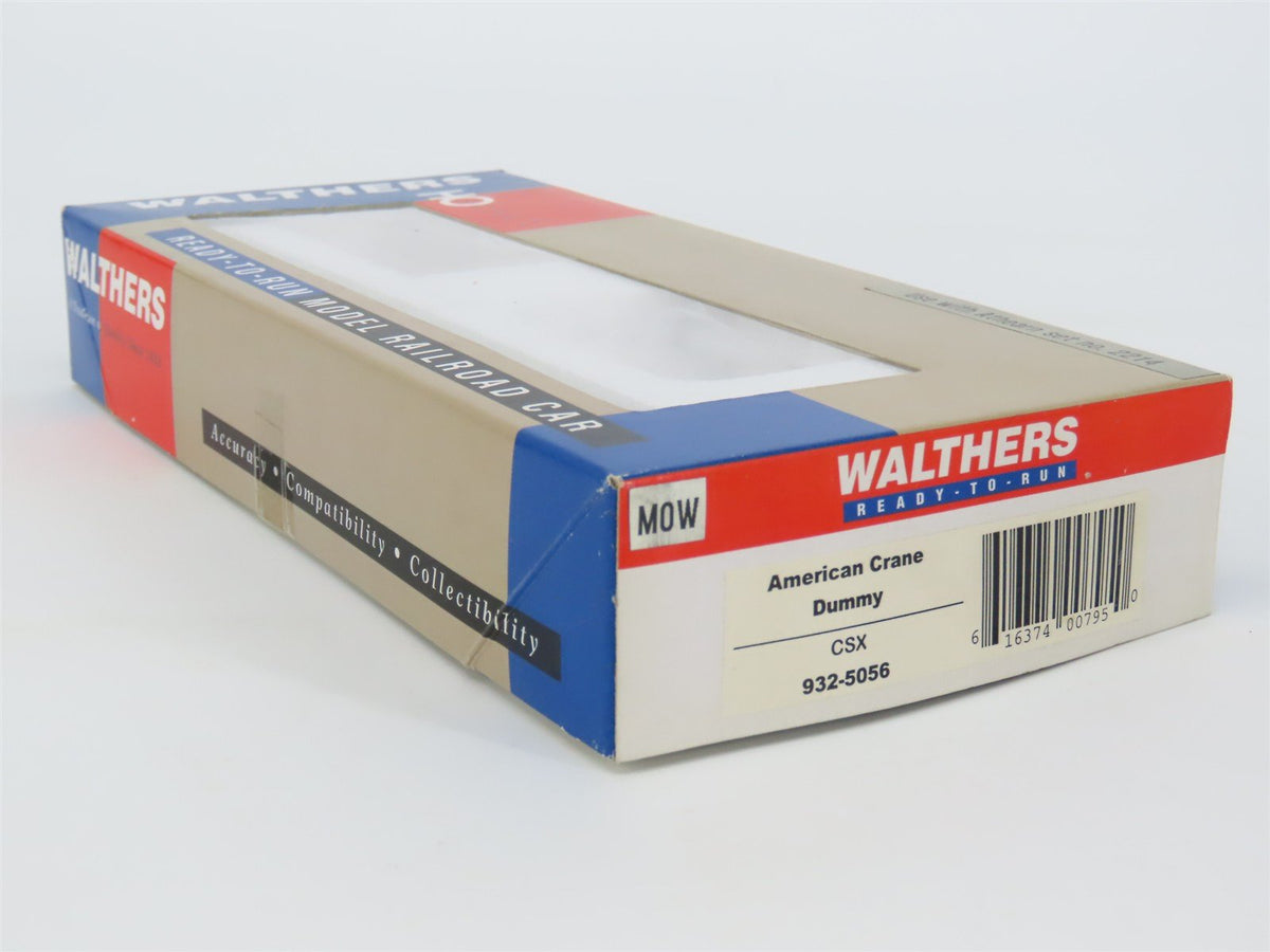 HO Scale Walthers Kit 932-5056 CSXT CSX American Crane #960406 - Non-Powered