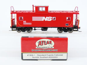 HO Scale Atlas 1309-1 NS Norfolk Southern Standard Cupola Caboose #555553