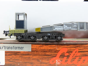 HO Liliput 383-10 OBB Austrian Heavy Articulated Transporter w/ Transformer