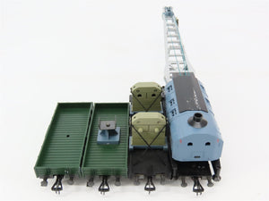 HO Scale Fleischmann 5597 DB German Federal Railroad Heavy Duty Crane Car Set