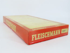 HO Scale Fleischmann 5597 DB German Federal Railroad Heavy Duty Crane Car Set