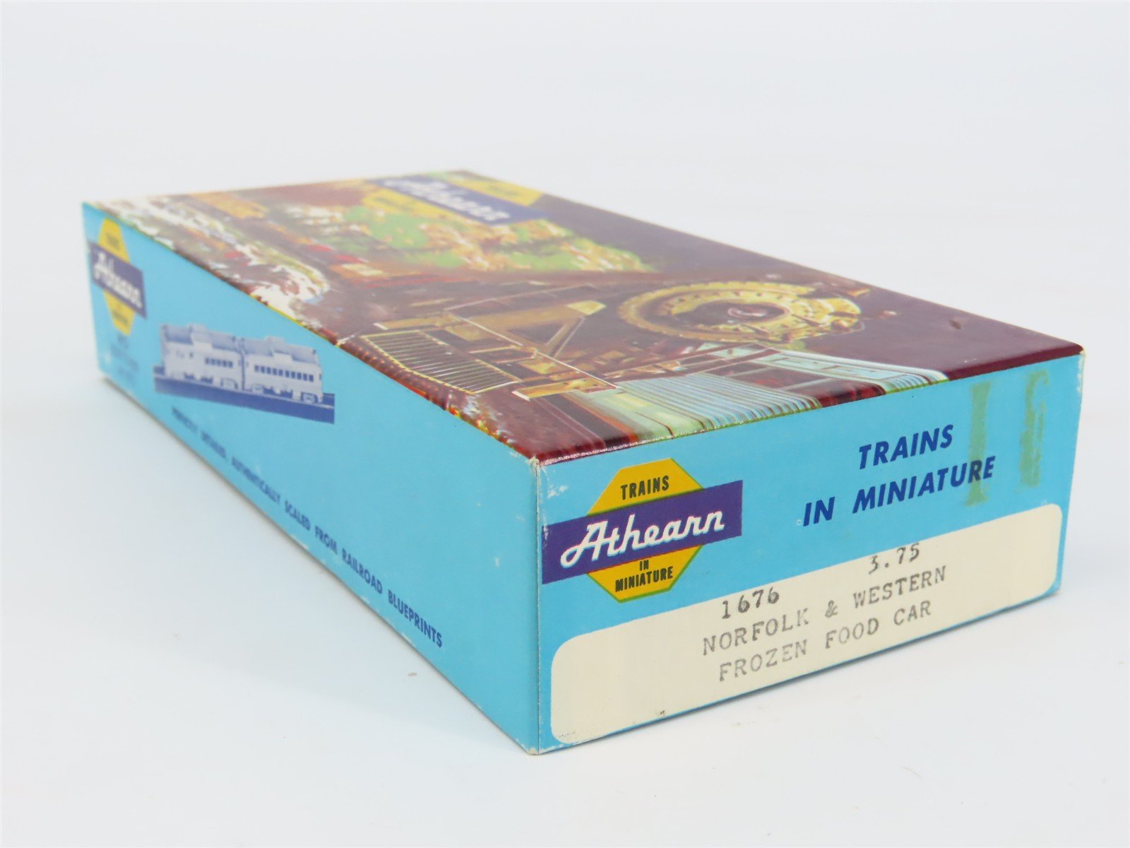 HO Athearn 1676 N&W Norfolk & Western Gondola #97750 w/ Frozen Food Containers