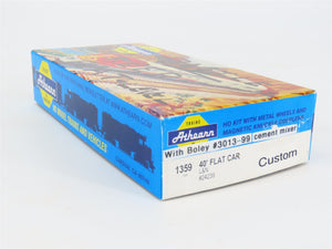HO Scale Athearn 1359 L&N 40' Flat Car #24239 w/ Boley Cement Mixer