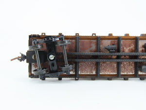 HO Scale Walthers 932-2606 Erie Railroad 42' Flat Car #8756 w/ Excavator Load