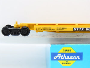HO Scale Athearn 5556 UTTX 2-Unit Impack Ends Trailer Train Spine Car #60126