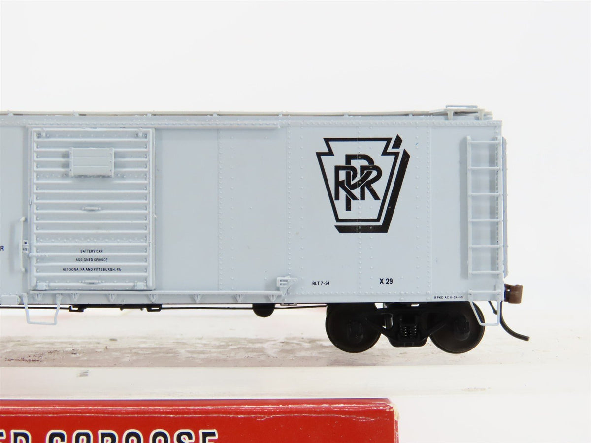 HO Scale Red Caboose RR-37082-1 PRR Pennsylvania 1924 X-29 Box Car #498803