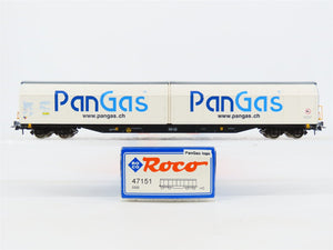 HO Scale Roco 47151 SBB-CFF PanGas Sliding Wall Wagon #31 852780 018-5