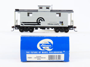 HO Scale Athearn 74351 CR Conrail 2-Window Caboose #46126