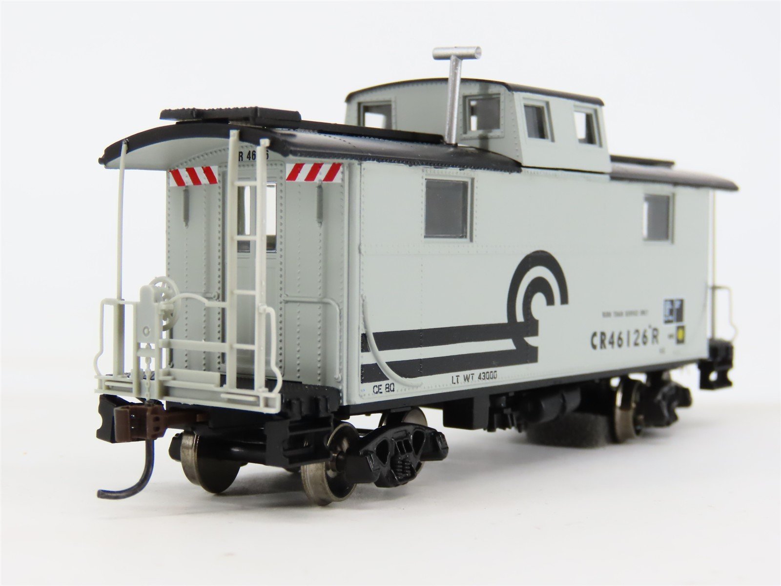 HO Scale Athearn 74351 CR Conrail 2-Window Caboose #46126