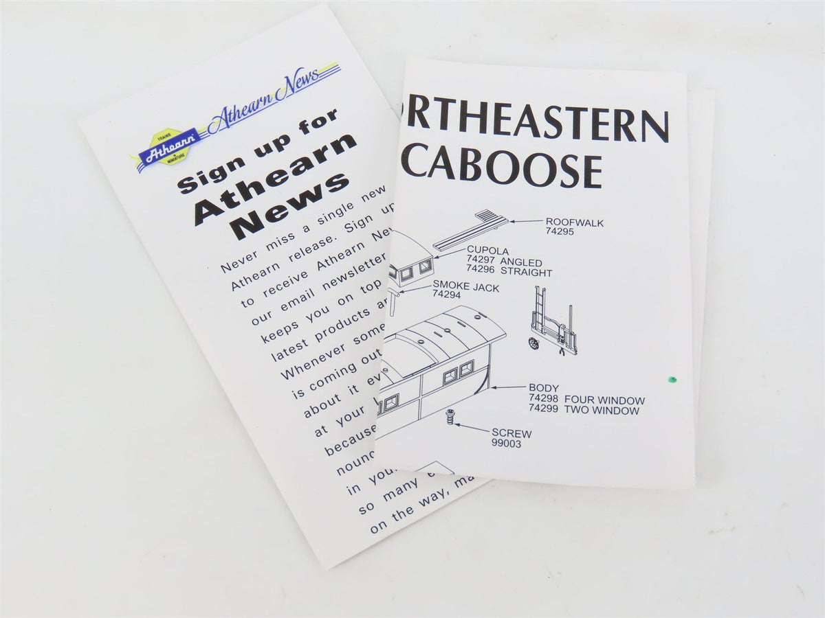 HO Scale Athearn 74351 CR Conrail 2-Window Caboose #46126