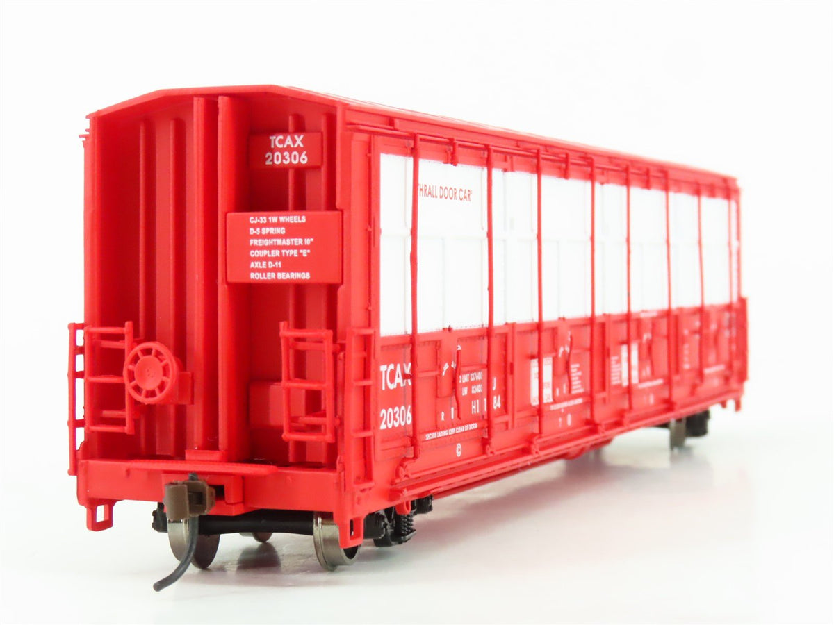 HO Scale Walthers Gold Line 932-7030 TCAX Thrall Demonstrator Box Car #20306