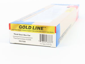 HO Scale Walthers Gold Line 932-7030 TCAX Thrall Demonstrator Box Car #20306