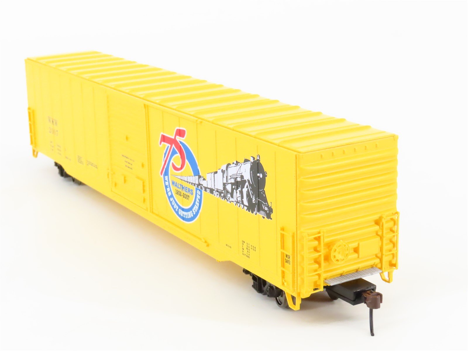 HO Scale Walthers 932-95000 WKW Gold Line 60' Auto Parts Box Car #2007