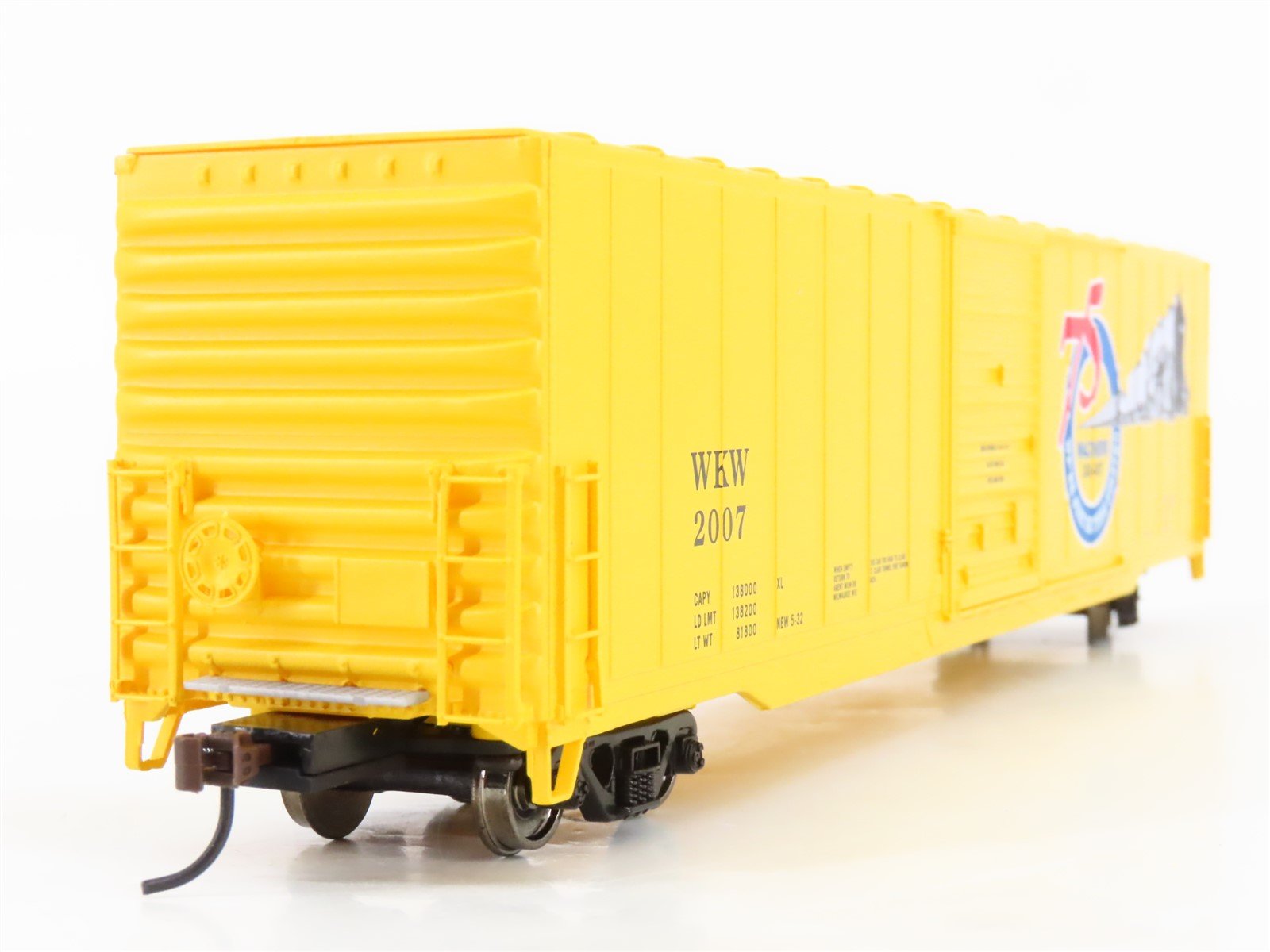 HO Scale Walthers 932-95000 WKW Gold Line 60' Auto Parts Box Car #2007