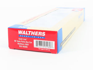 HO Scale Walthers 932-95000 WKW Gold Line 60' Auto Parts Box Car #2007