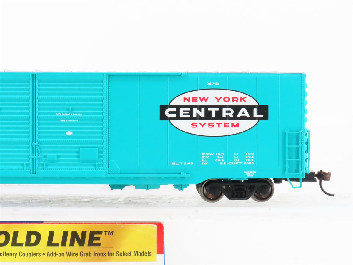 HO Walthers Gold Line 932-35813 NYC New York Central 60&#39; Auto Box Car #53884