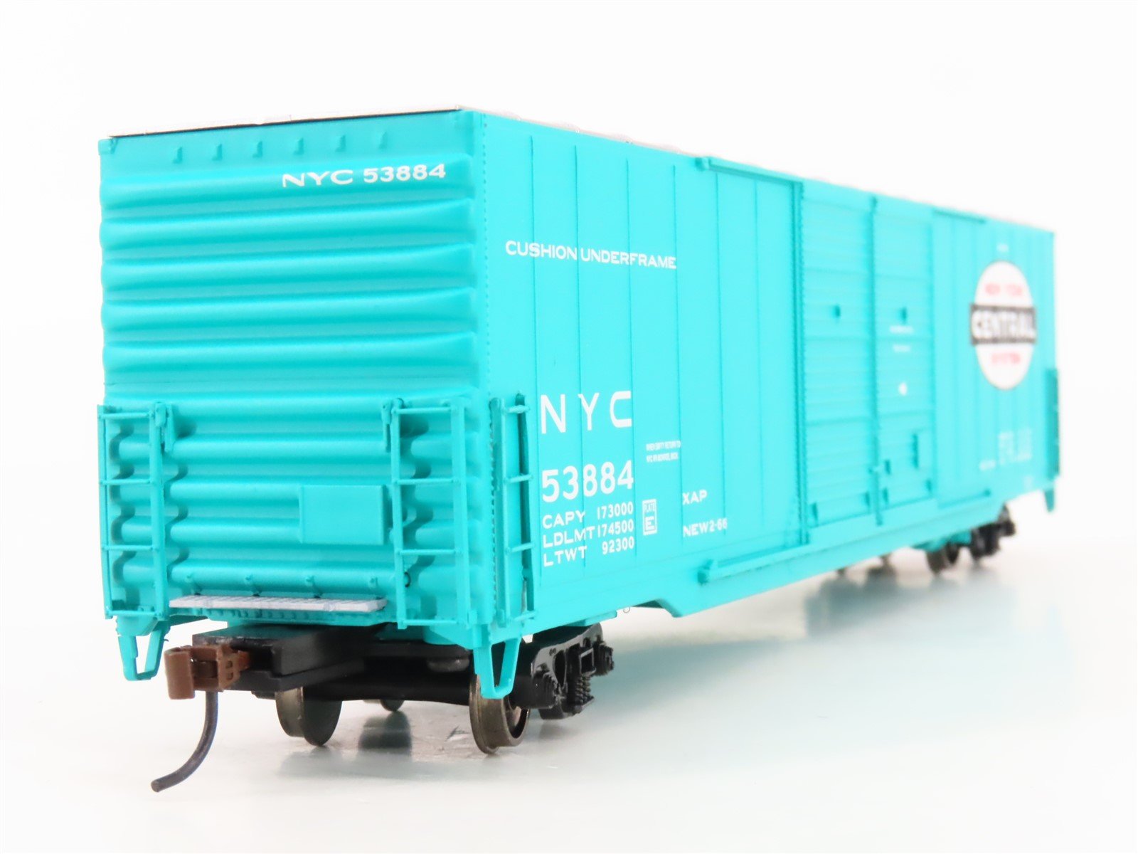 HO Walthers Gold Line 932-35813 NYC New York Central 60' Auto Box Car #53884