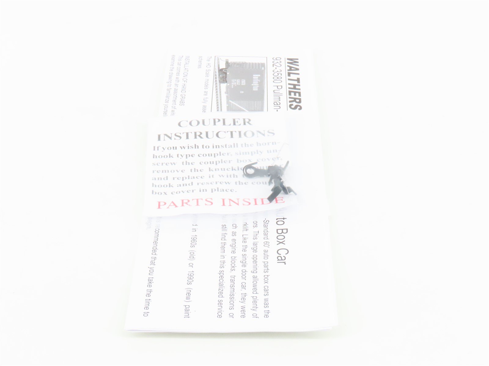 HO Walthers Gold Line 932-35813 NYC New York Central 60' Auto Box Car #53884