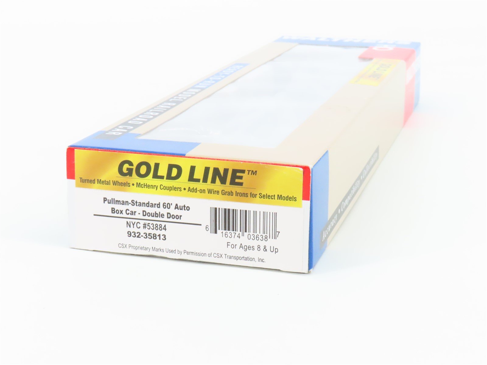 HO Walthers Gold Line 932-35813 NYC New York Central 60' Auto Box Car #53884