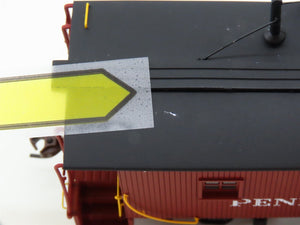 HO Scale Walthers Platinum Line 932-27642 PRR Pennsylvania Wood Caboose 2-Pack