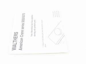 HO Scale Walthers 932-5058 NS Norfolk Southern American Crane Dummy #903029