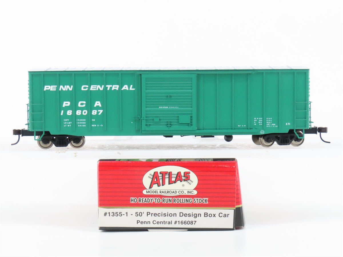 HO Scale Atlas 1355-1 PCA Penn Central 50&#39; Precision Design Box Car #166087