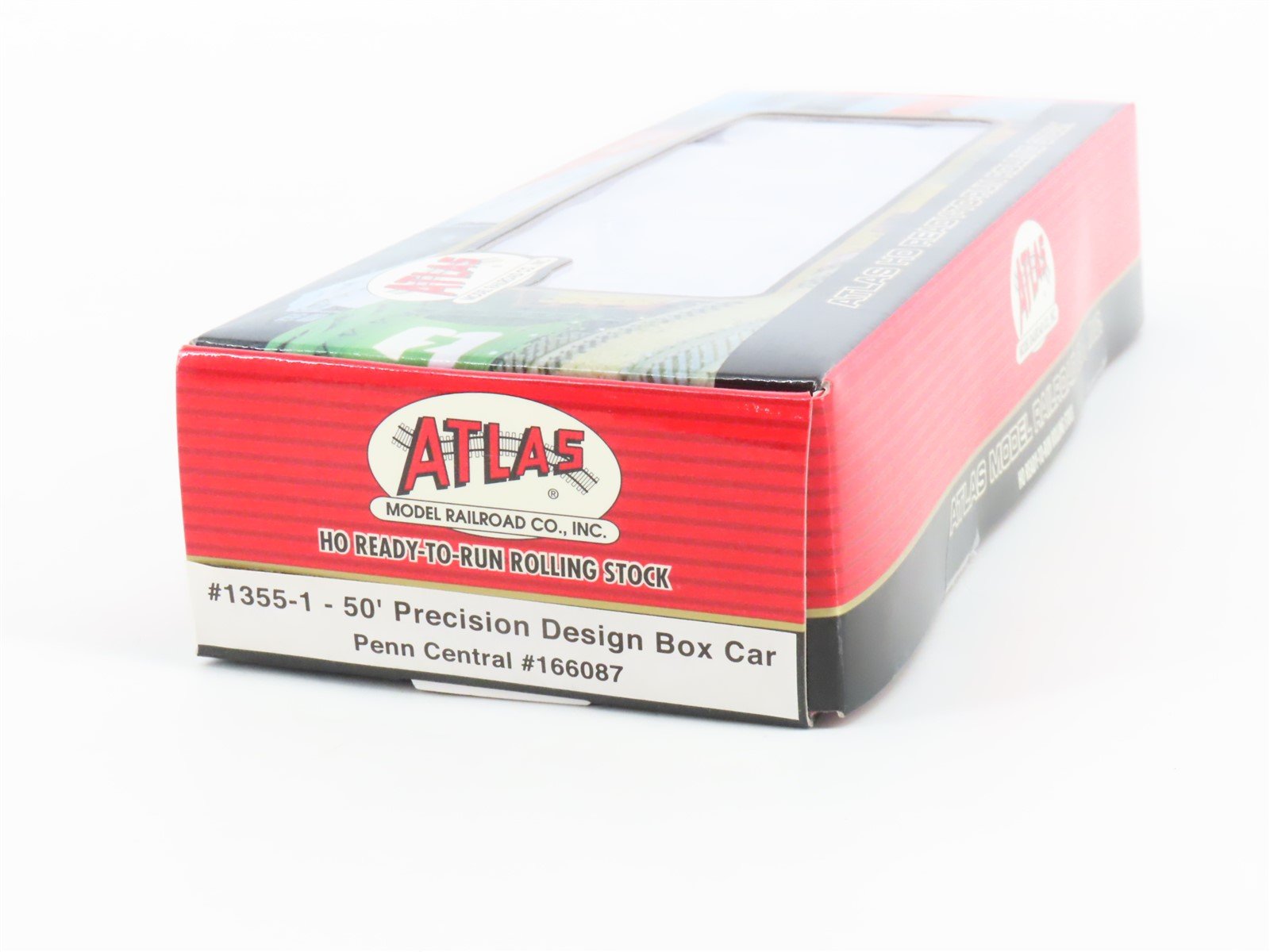 HO Scale Atlas 1355-1 PCA Penn Central 50' Precision Design Box Car #166087
