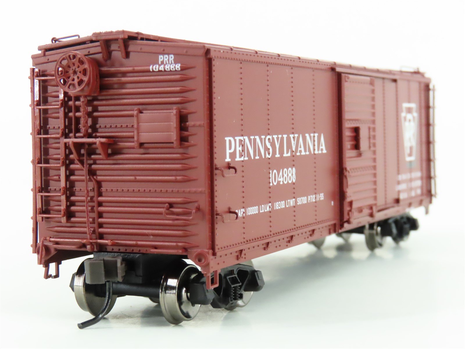 HO Scale Atlas 6403-1 PRR Pennsylvania Railroad Steel Box Car #104888
