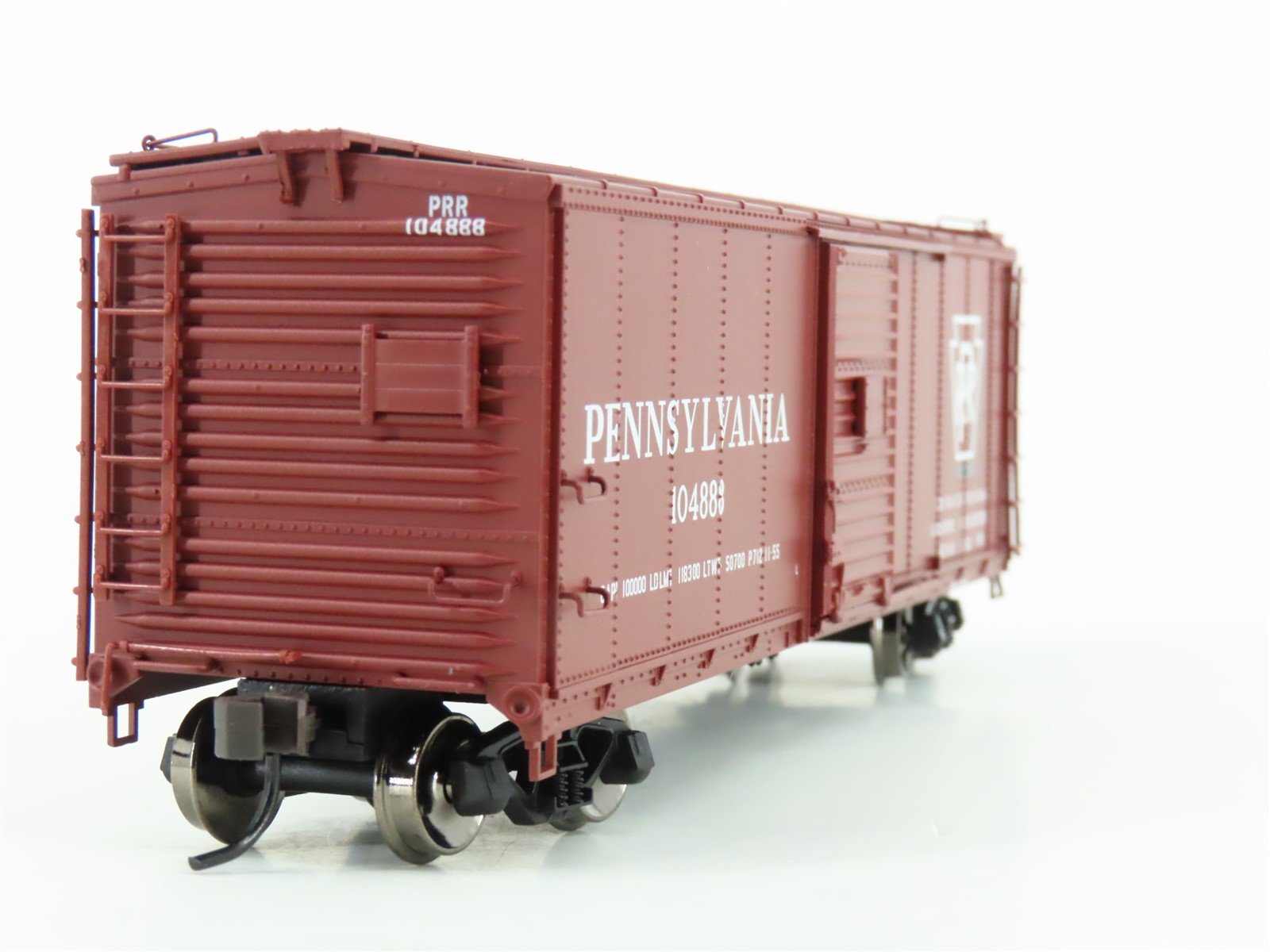 HO Scale Atlas 6403-1 PRR Pennsylvania Railroad Steel Box Car #104888
