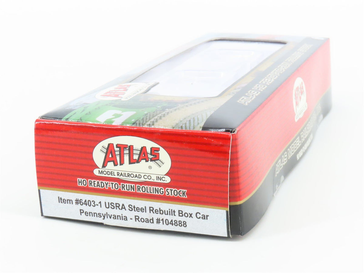 HO Scale Atlas 6403-1 PRR Pennsylvania Railroad Steel Box Car #104888