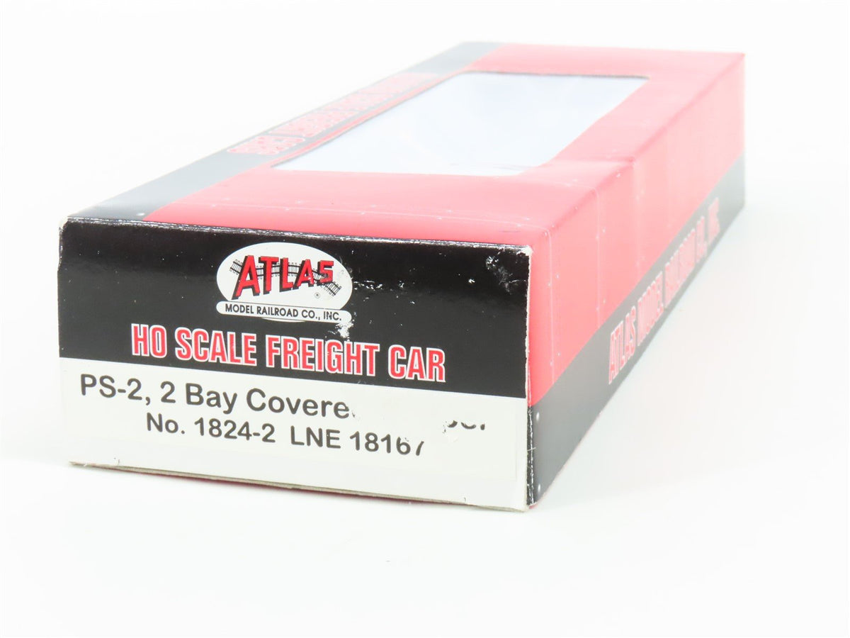 HO Scale Atlas 1824-2 LNE Lehigh New England 2-Bay Covered Hopper #18167
