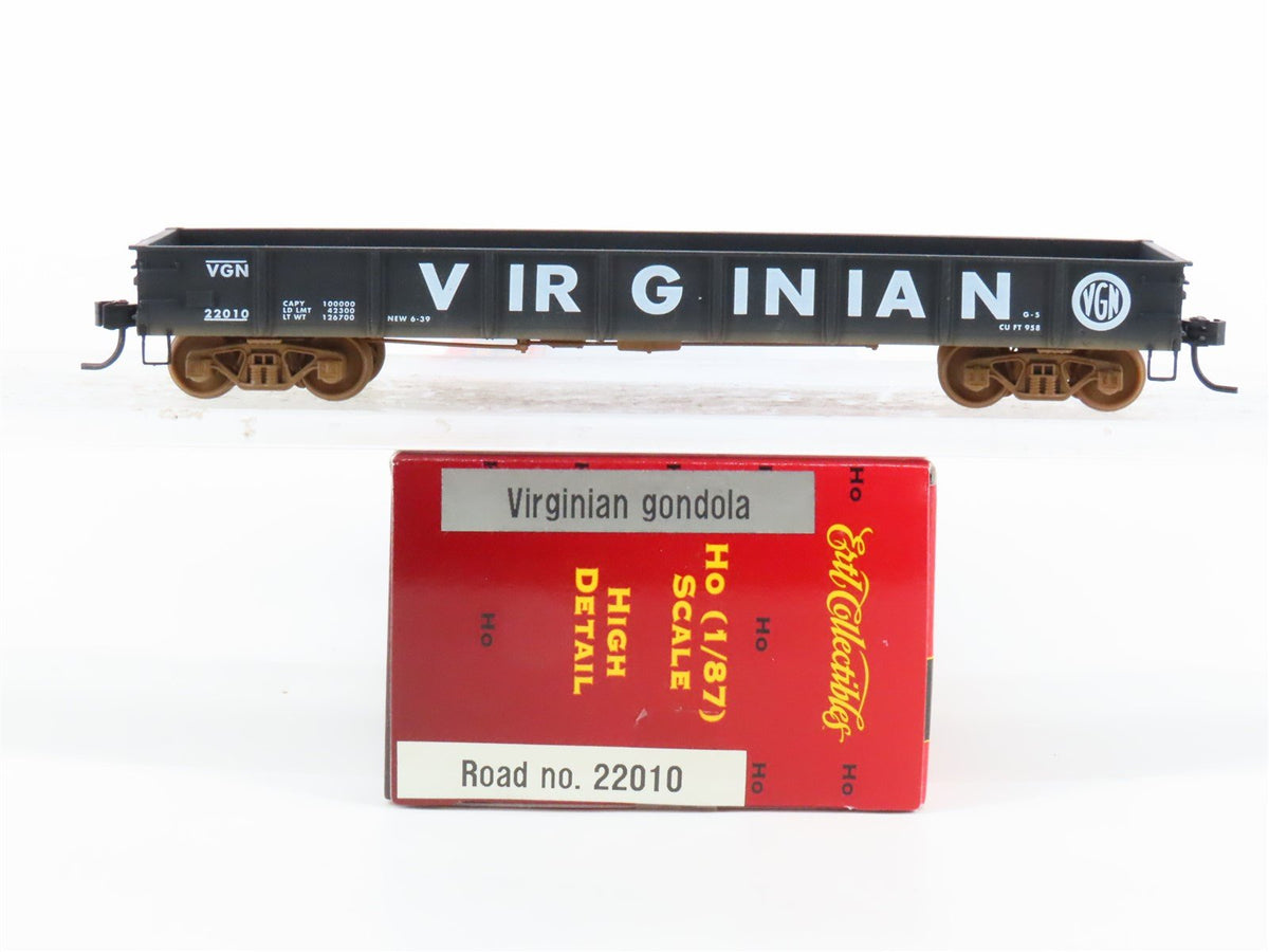 HO Scale Ertl Collectibles 1384 VGN Virginia 43&#39; Low-Side Gondola #22010