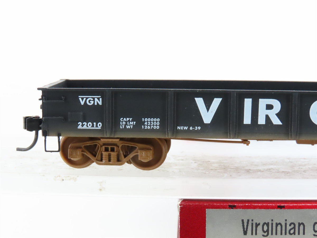 HO Scale Ertl Collectibles 1384 VGN Virginia 43&#39; Low-Side Gondola #22010