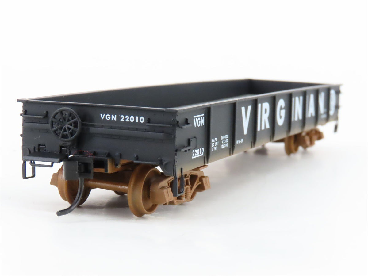 HO Scale Ertl Collectibles 1384 VGN Virginia 43&#39; Low-Side Gondola #22010