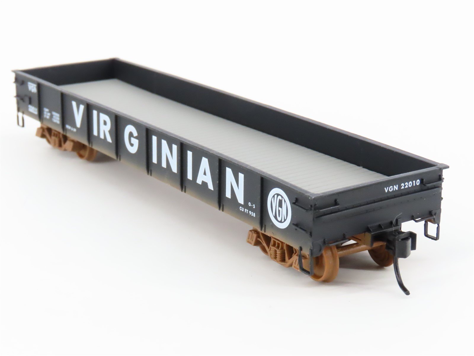 HO Scale Ertl Collectibles 1384 VGN Virginia 43' Low-Side Gondola #22010