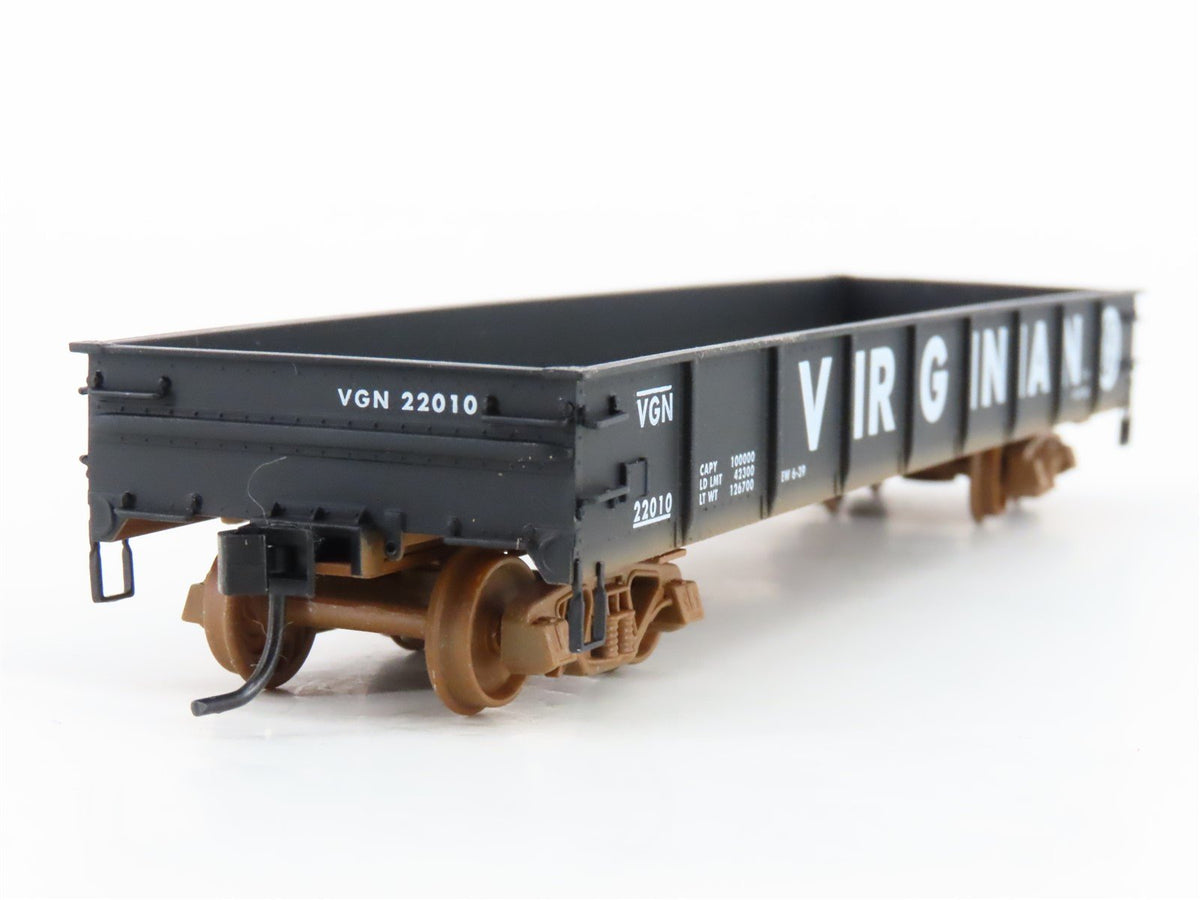 HO Scale Ertl Collectibles 1384 VGN Virginia 43&#39; Low-Side Gondola #22010