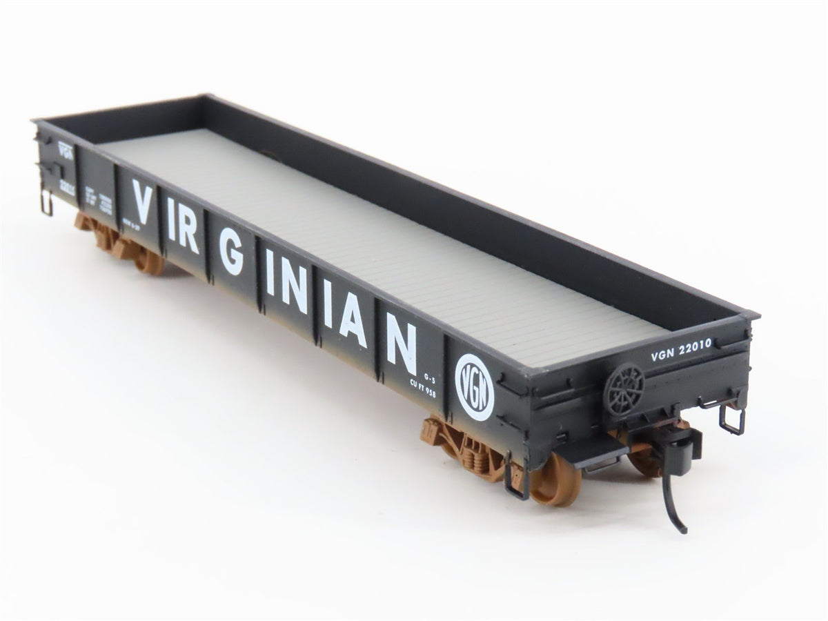 HO Scale Ertl Collectibles 1384 VGN Virginia 43&#39; Low-Side Gondola #22010