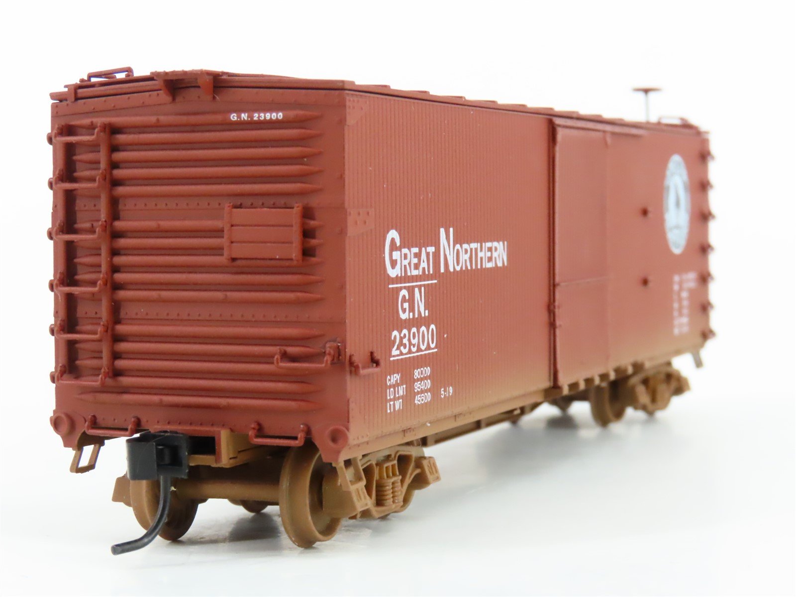 HO Scale Ertl Collectibles 4381 GN Great Northern Railroad 50' Box Car #23900
